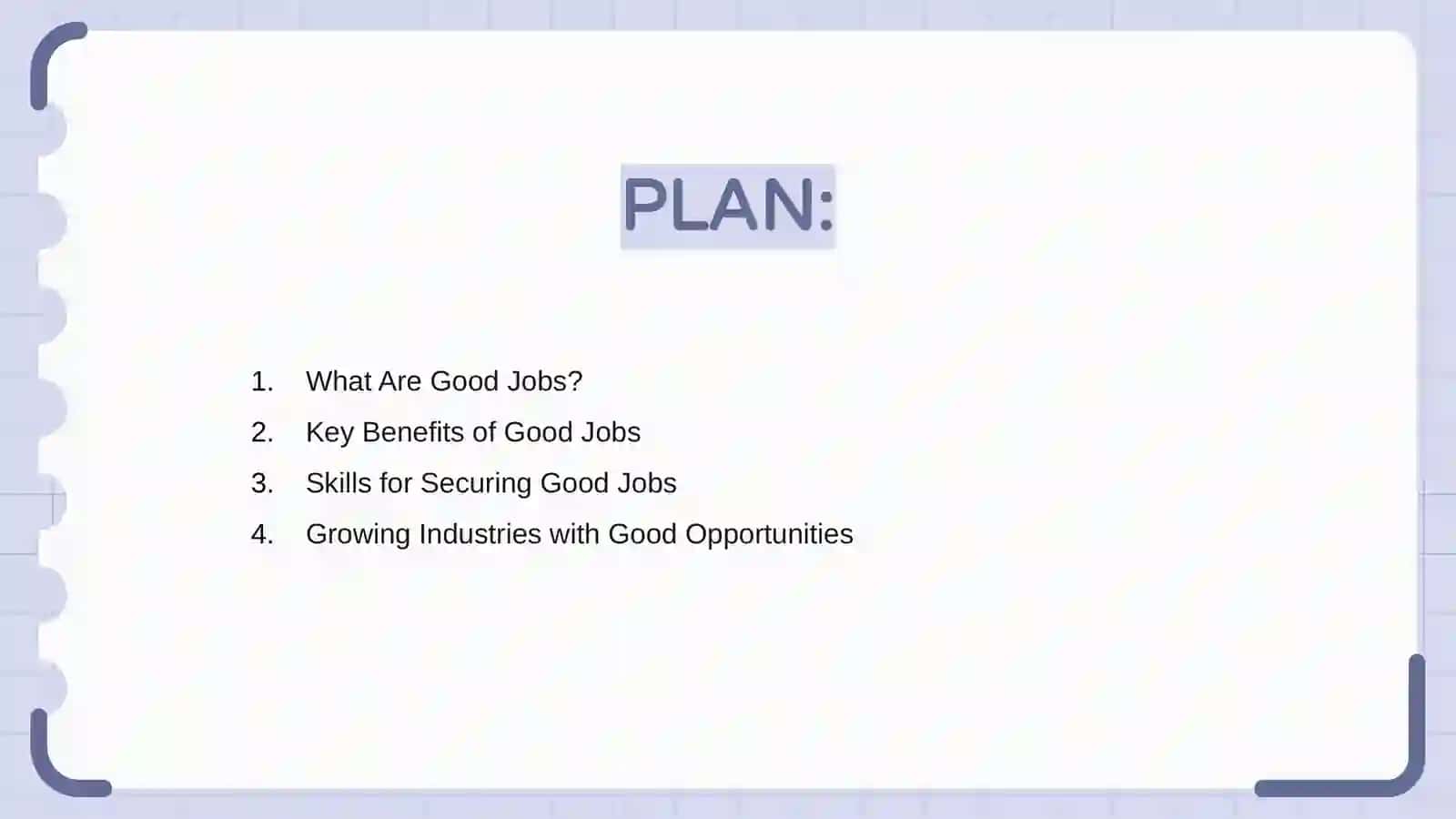 Good jobs 2