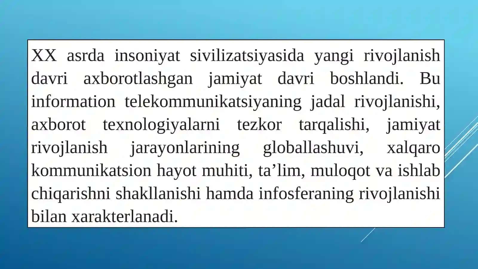 Elektron platformalar va ularda ishlash 2