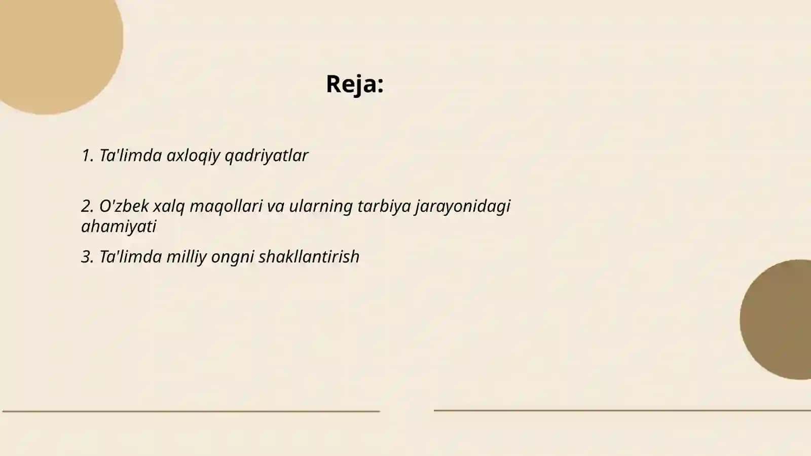 Ta'limiy qadriyatlar 2