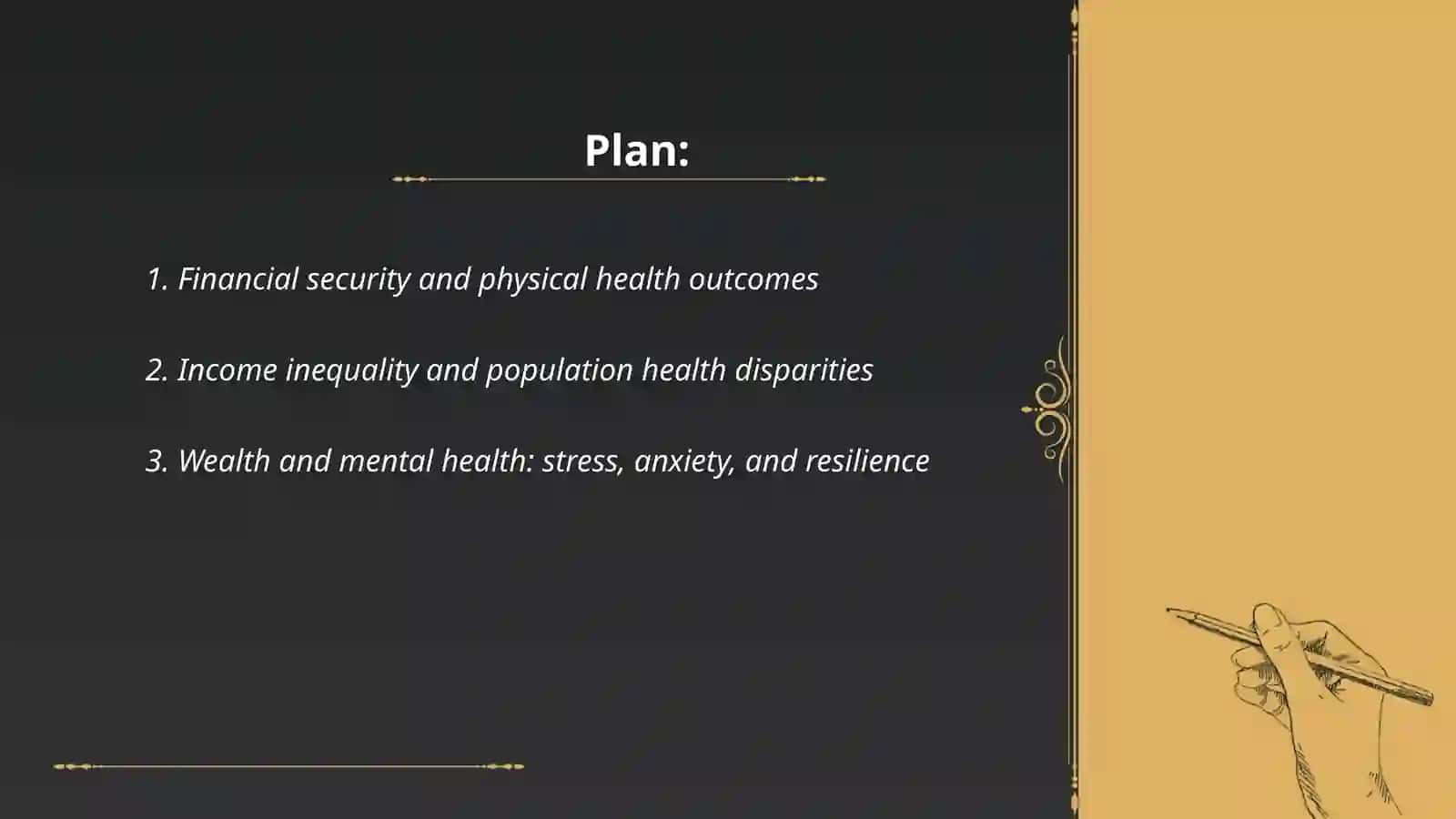 Wealth is health 2