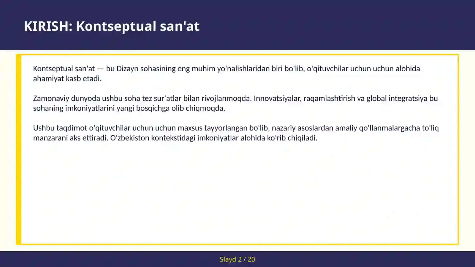 Kontseptual san'at 2