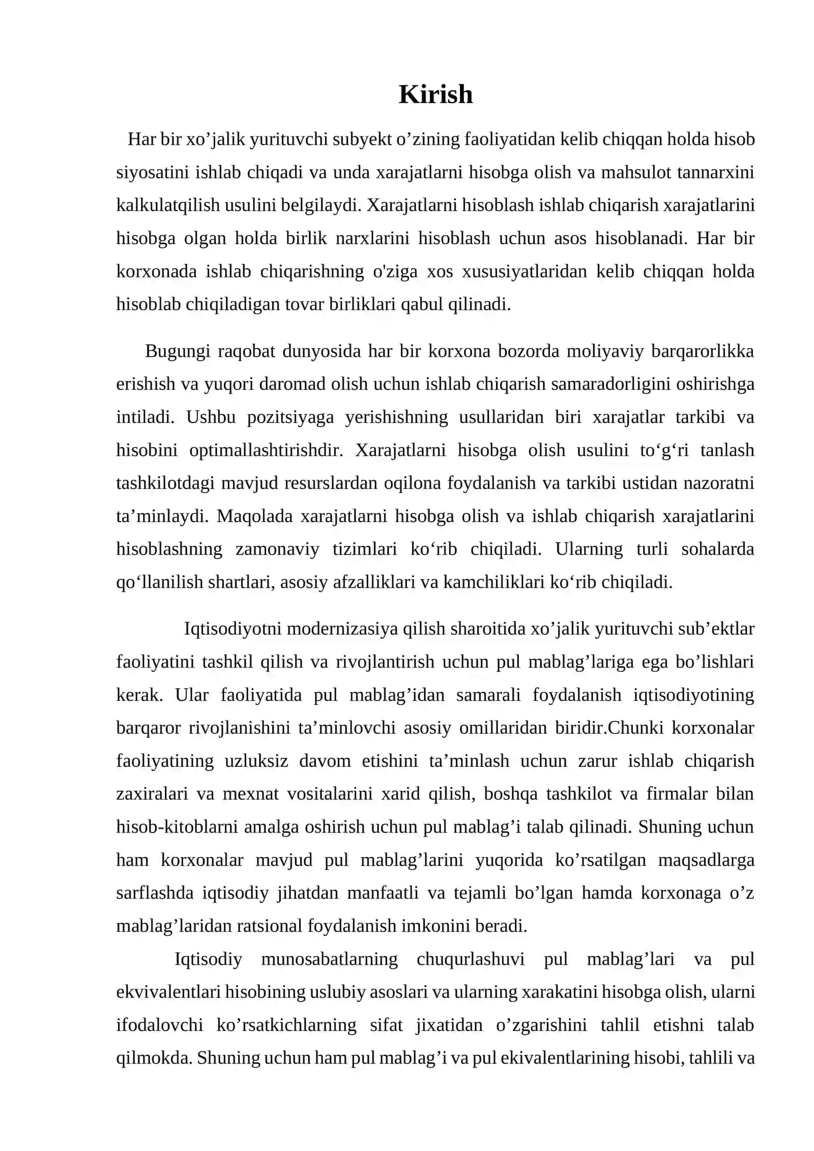 Boshqaruv hisobi tizimida material xarajatlari hisobi 2