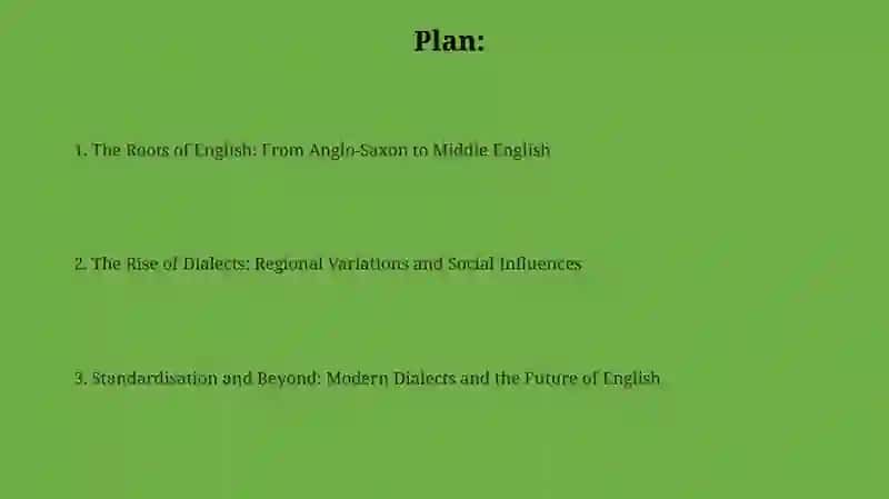History of England and its English dialects 2