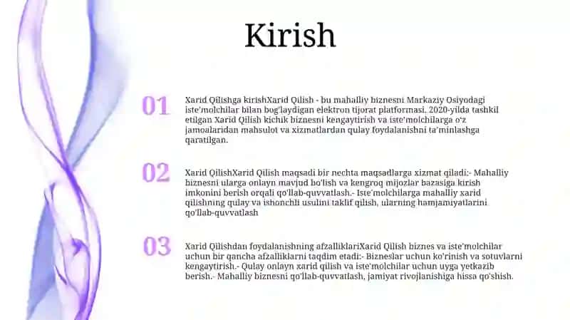 Xarid Qilish 2