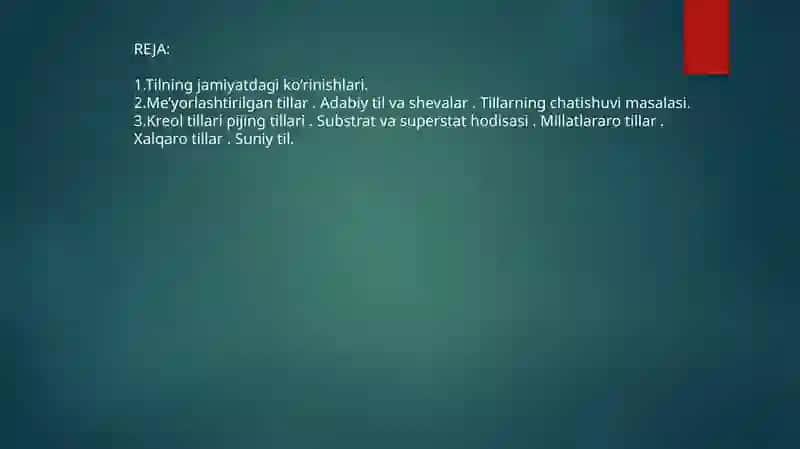 Tilning ijtimoiy tabiati 2