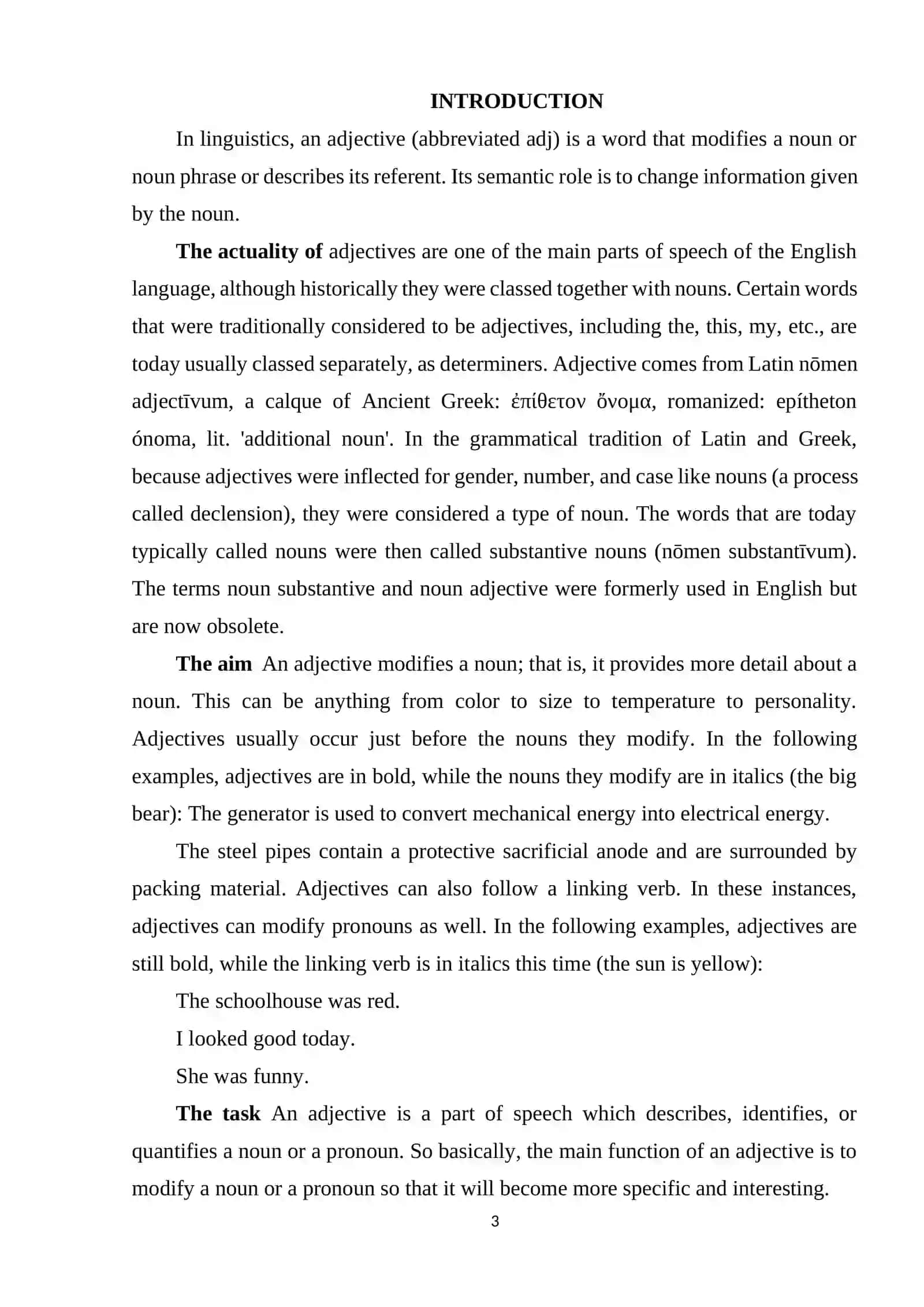 Adjectives and Adverb 2