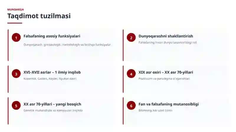 Rivojlanish falsafasi 2
