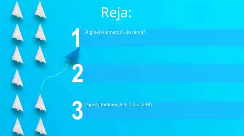 A gipervitaminozi: Bu nima? 2
