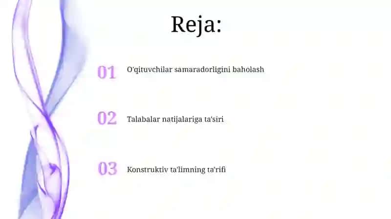 Konstruktiv ta'limning ta'rifi 2