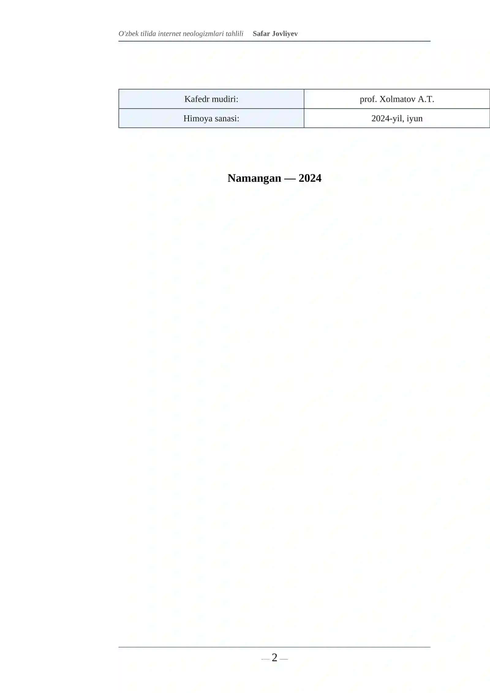 O'zbek tilida internet neologizmlari tahlili 2