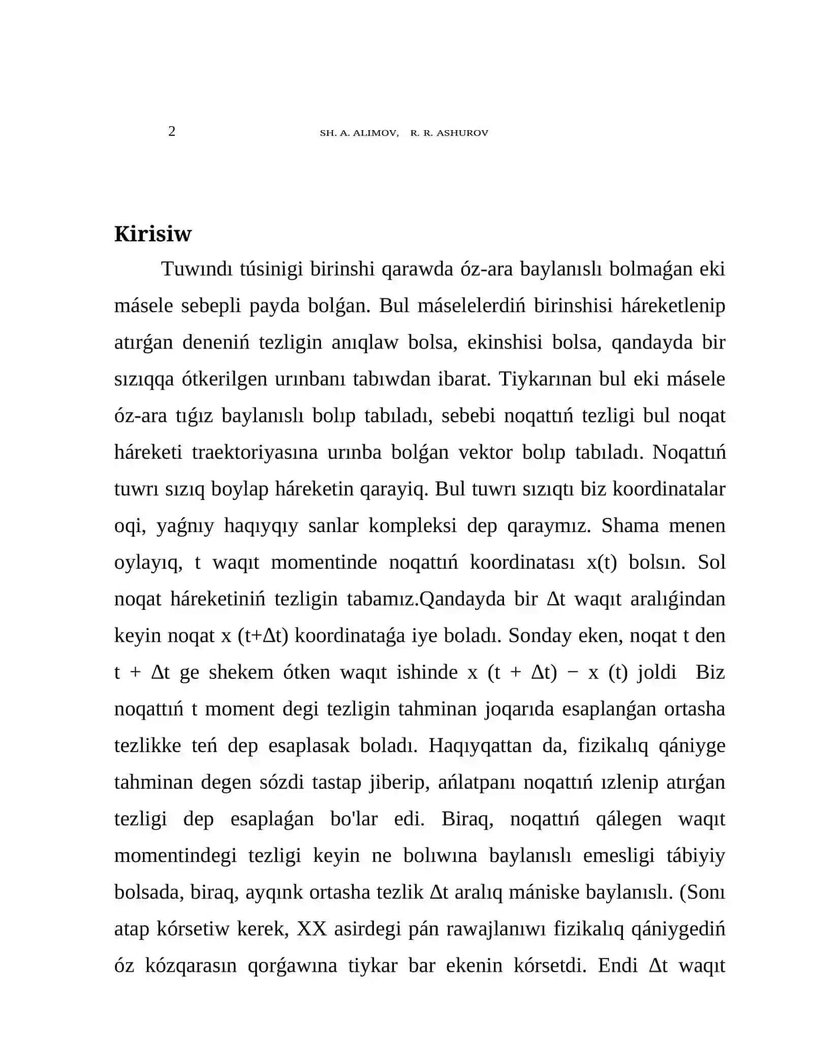 MATEMATIK TAHLIL 2