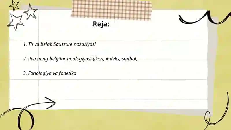 Tilshunoslik va semiotika 2
