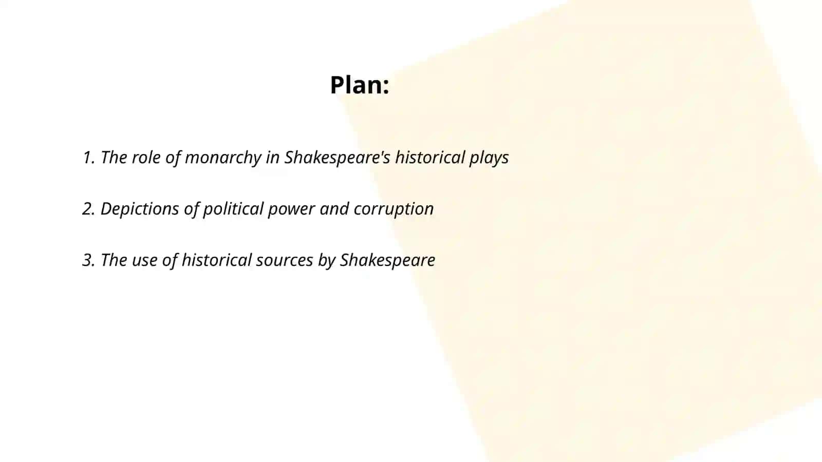 Shekespeare's Historical Plays 2