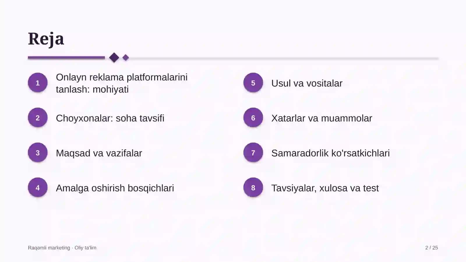 Choyxonalarda onlayn reklama platformalarini tanlash 2