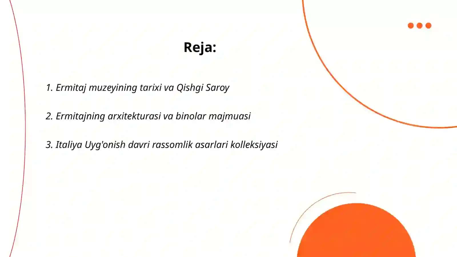 Ermitaj muzeyi va undagi eksponatlar 2