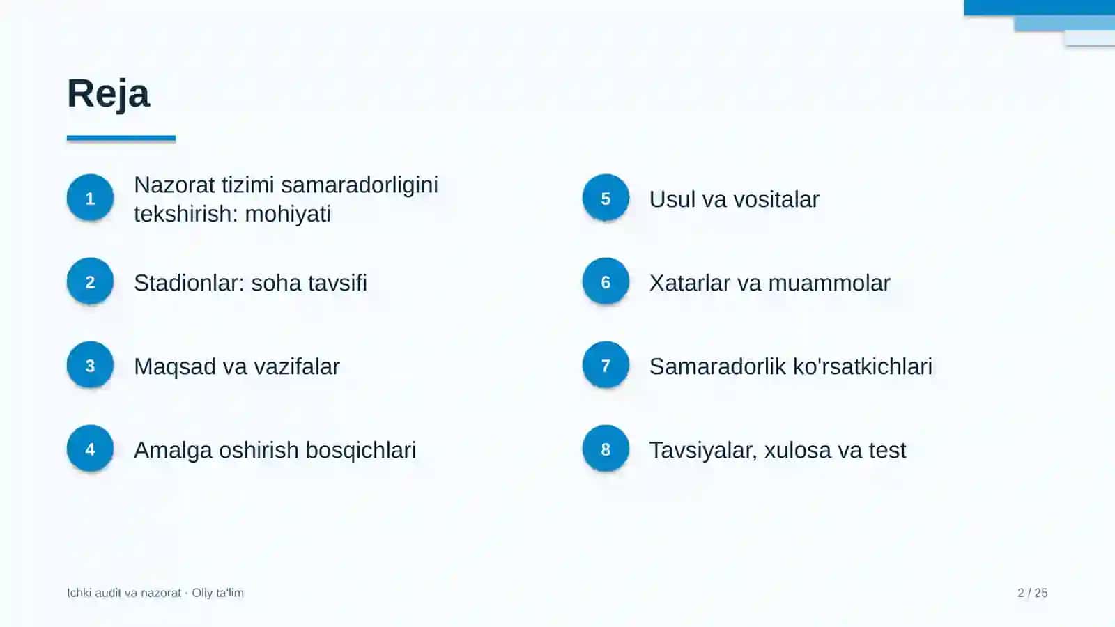 Stadionlarda nazorat tizimi samaradorligini tekshirish 2