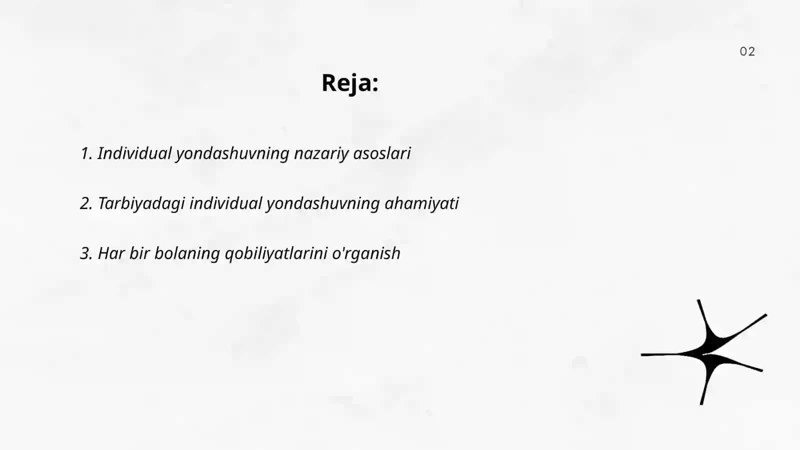 Tarbiyada individual yondashuv muammosi 2