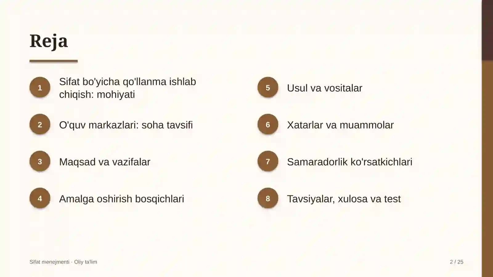 o'quv markazlarida sifat bo'yicha qo'llanma ishlab chiqish 9246 2
