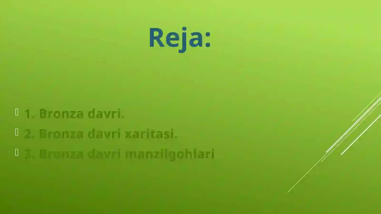 O’rta osiyodagi bronza davri ibtidoiy manzilgohlari 2