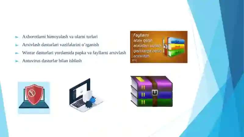 Axborotlarni himoyalashning dasturiy vositalari 2