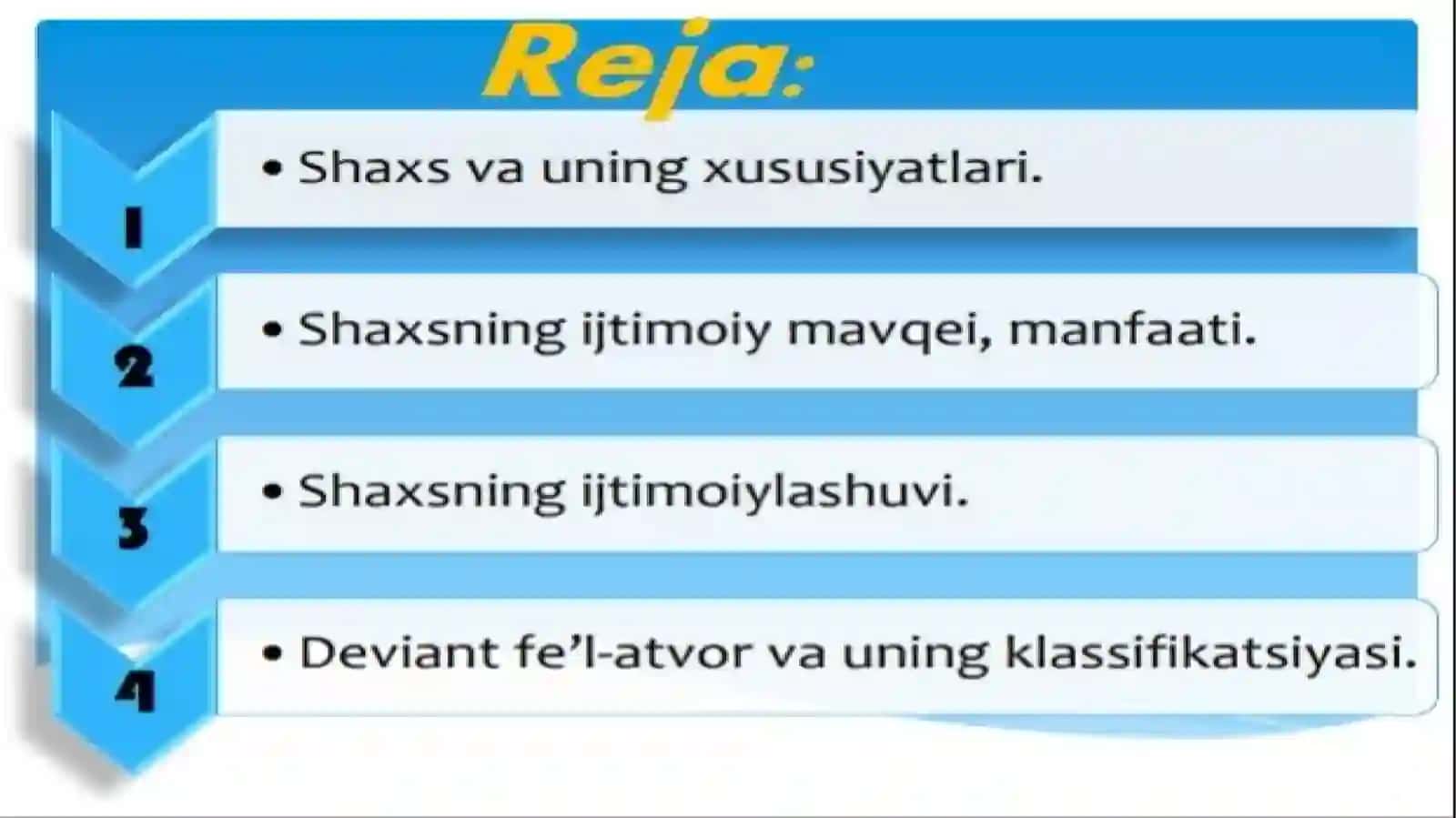 shaxs va uning xususiyatlari 2
