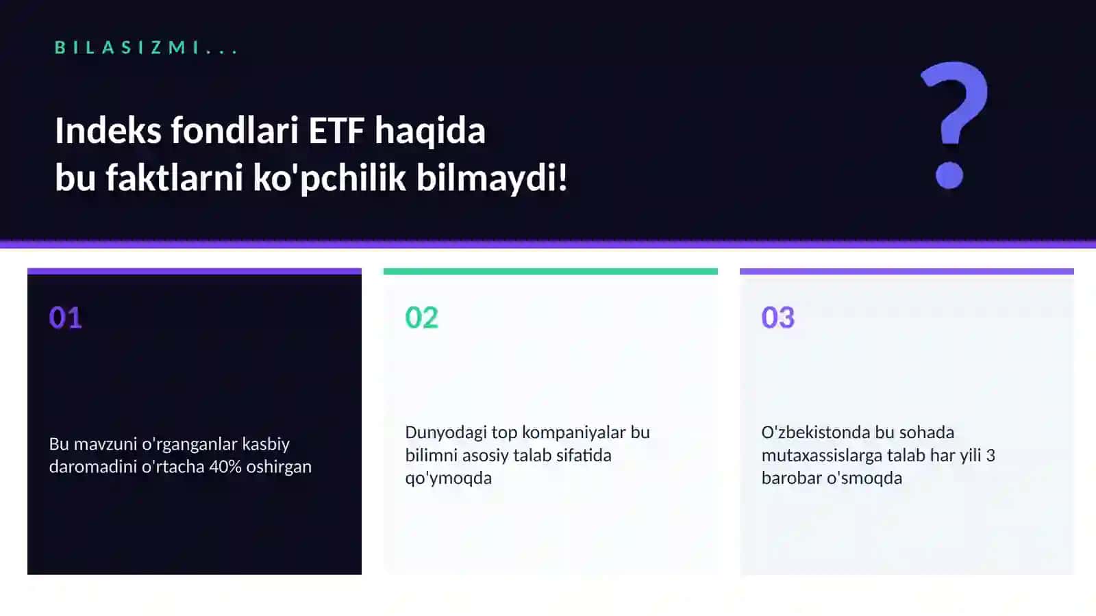 Indeks fondlari ETF 2