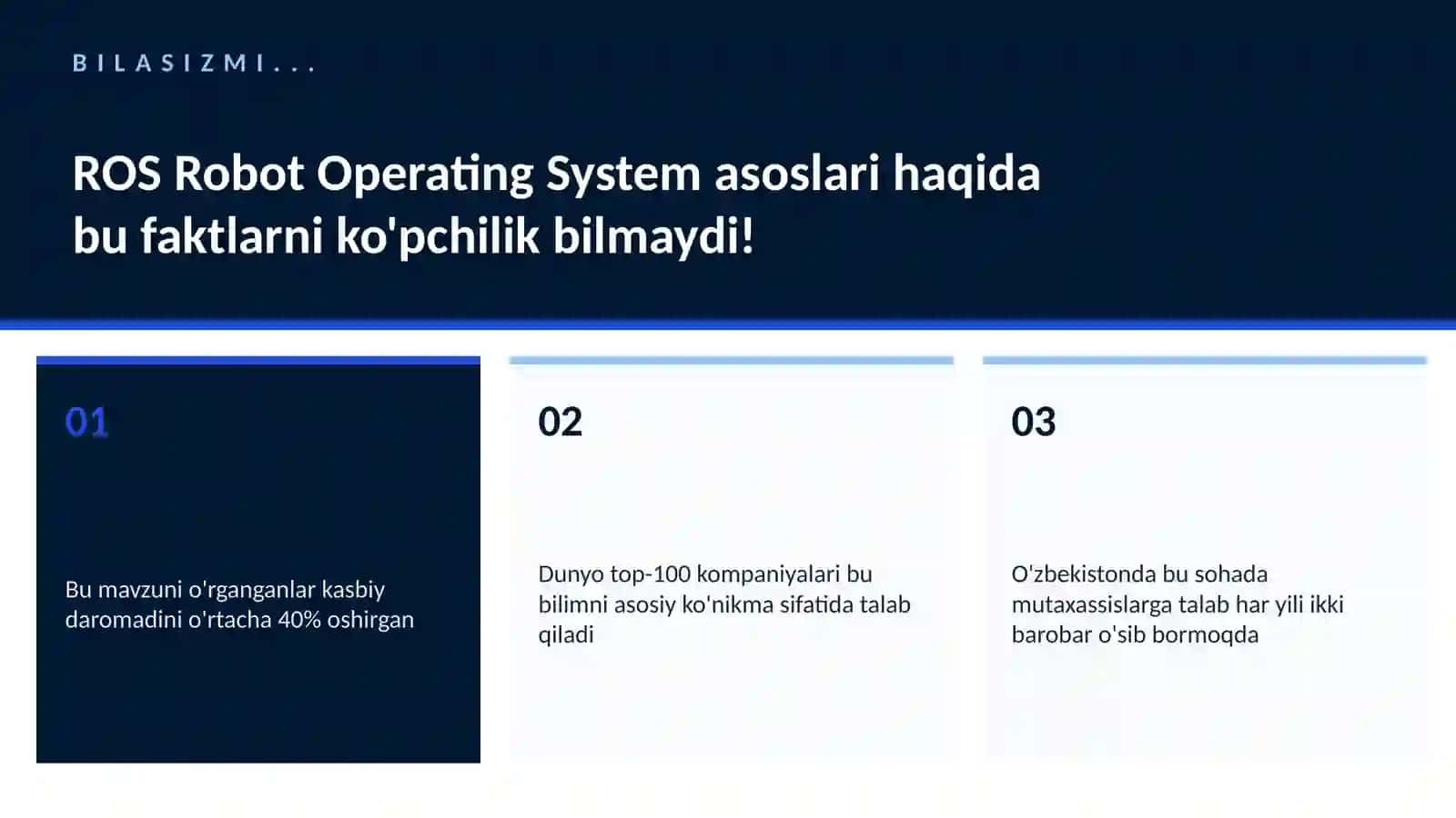 ROS Robot Operating System asoslari 2