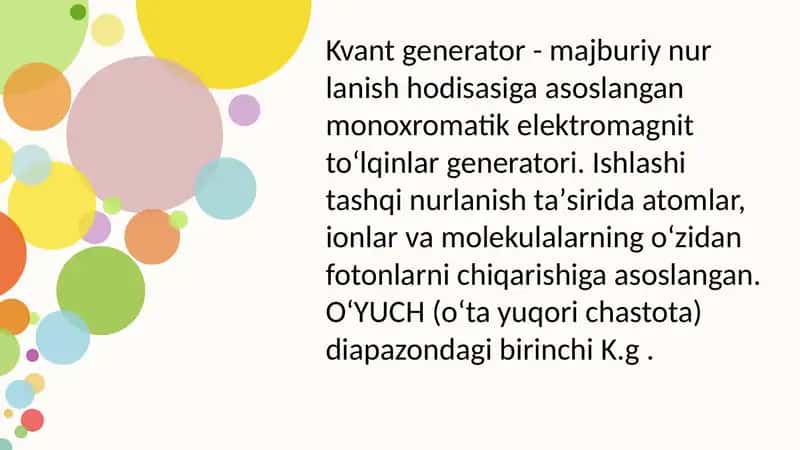Kvant generator 2