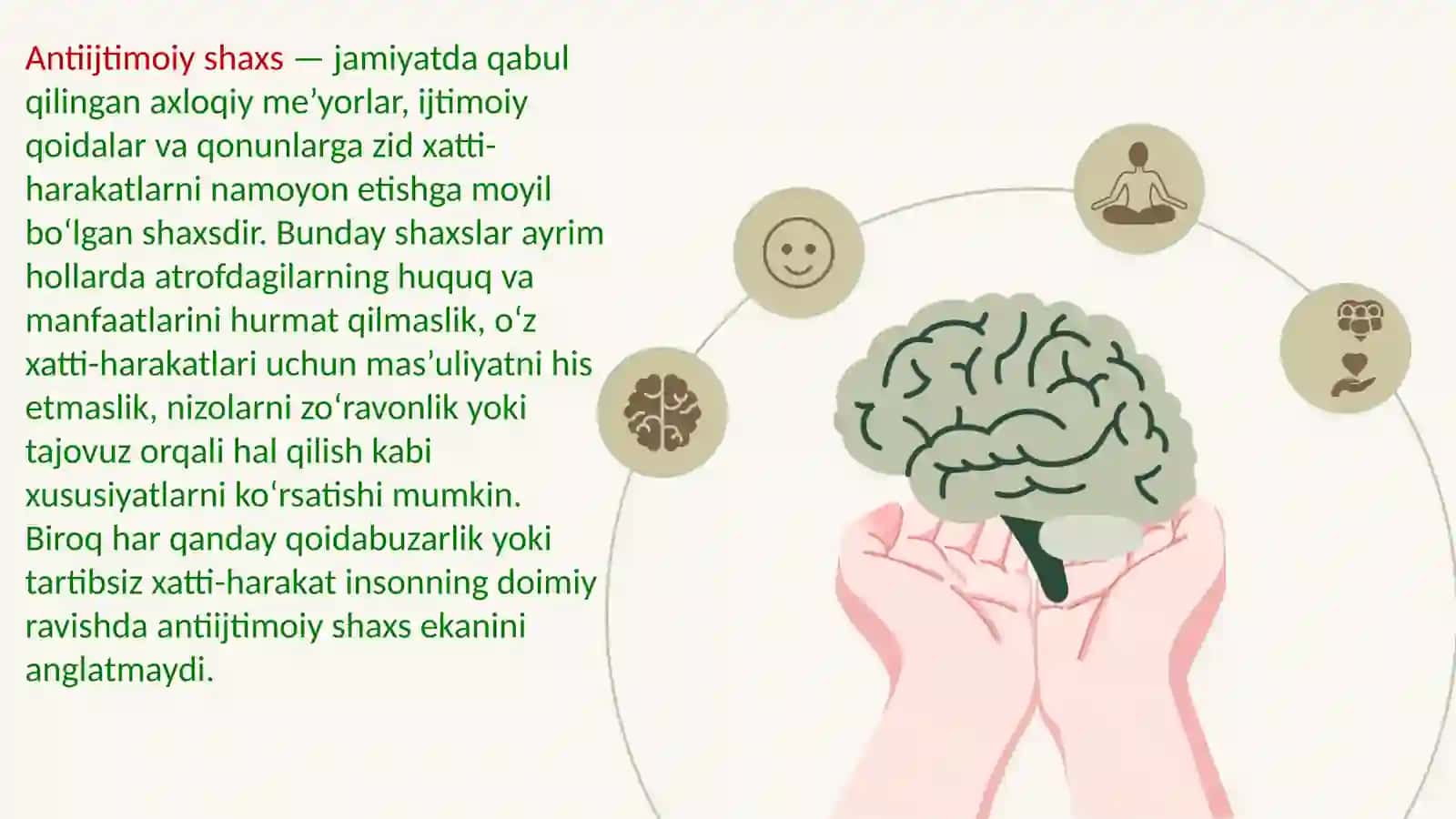 Antiijtimoiy shaxs va uni tarbiyalash 2