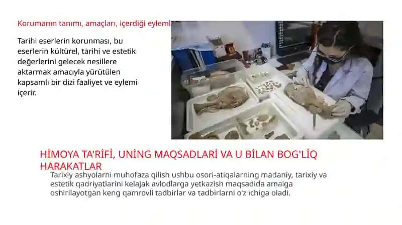 Konservatsiya va restovratsiya 2