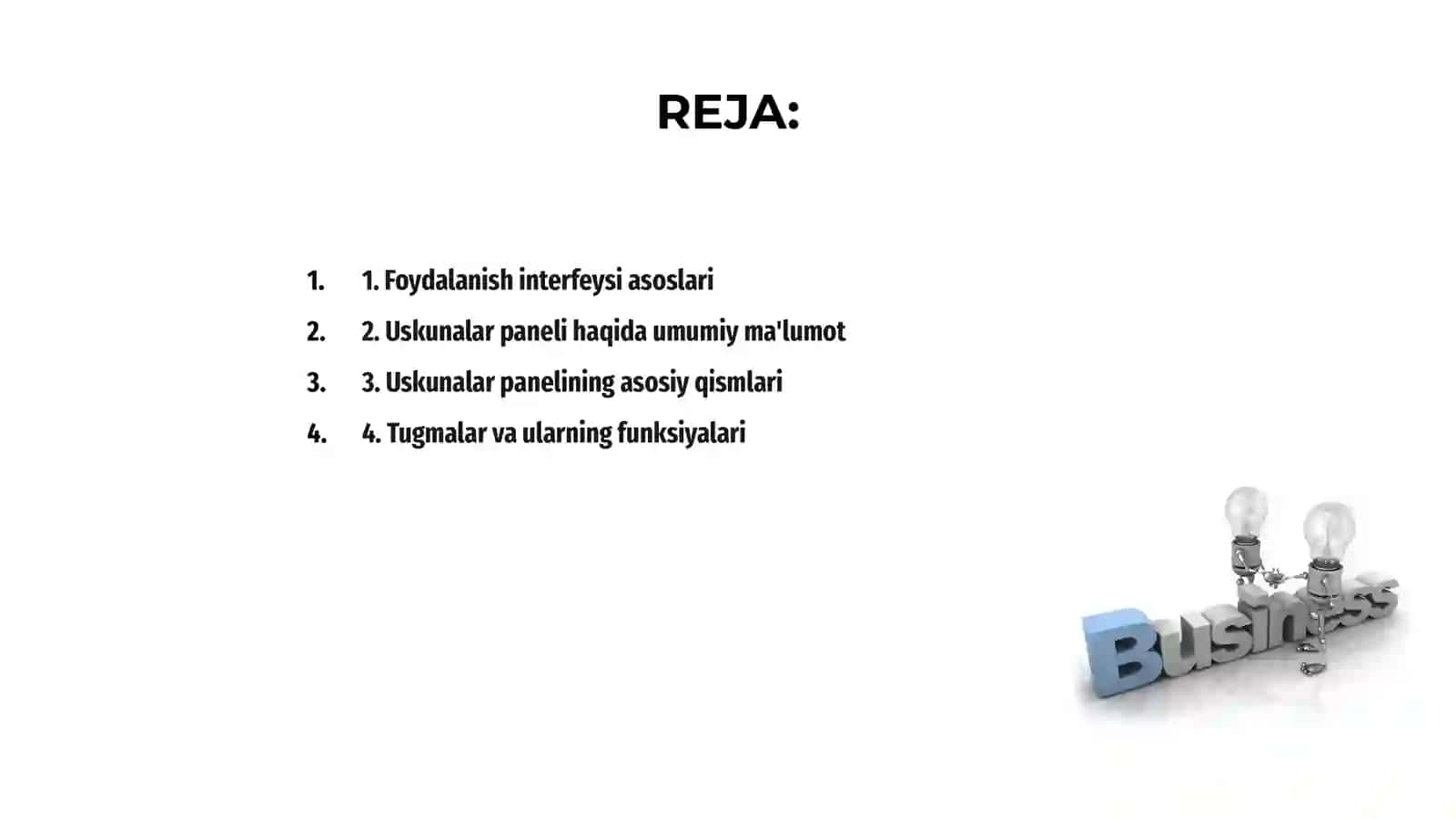 Uskunalar Paneli 2