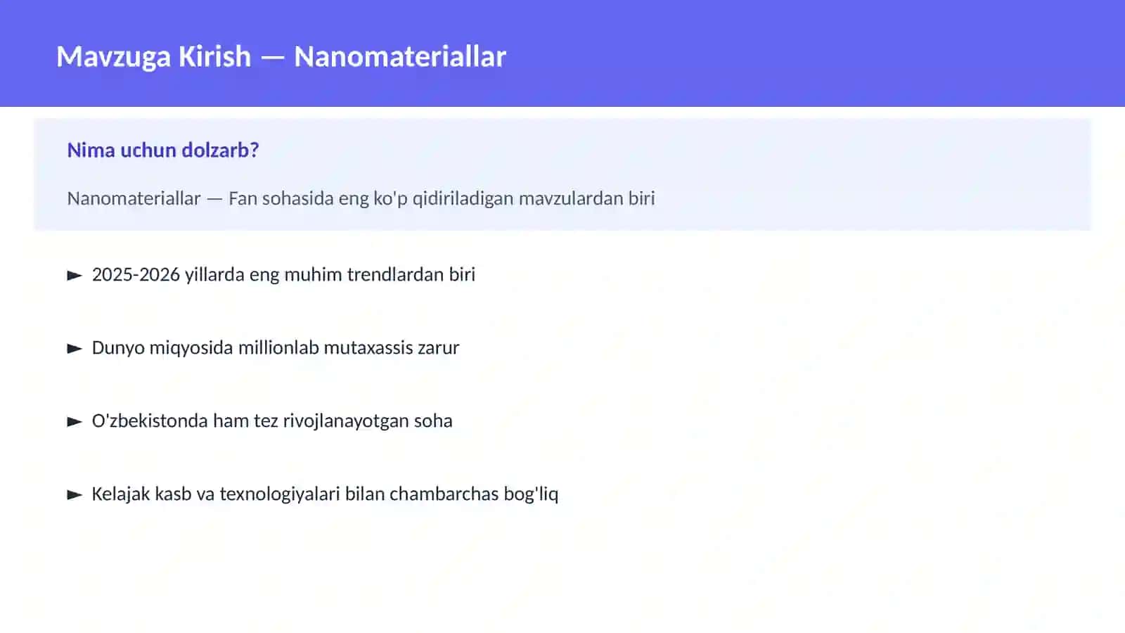 KIMYO ZAMONAVIY 2