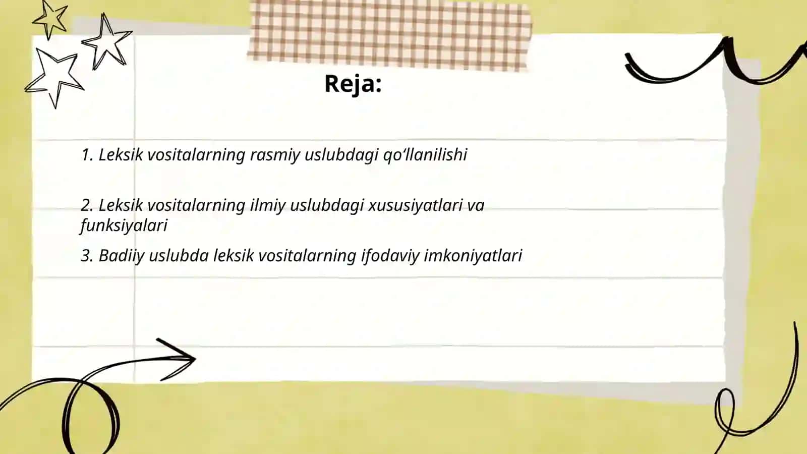 Leksik Vositalar 2