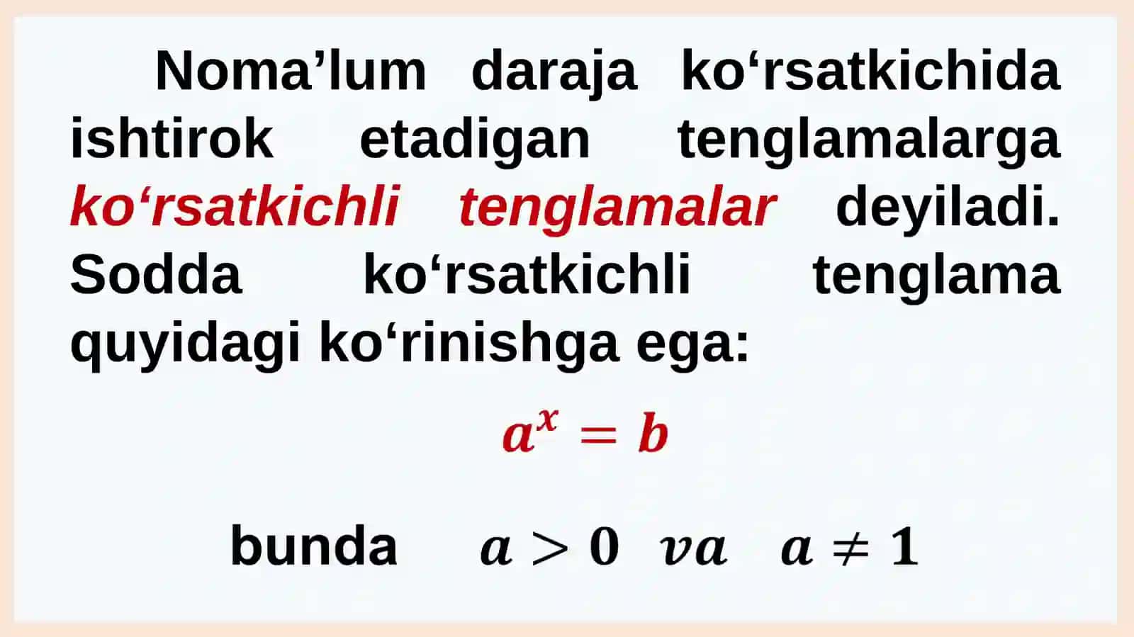 Algebra 11-sinf 2