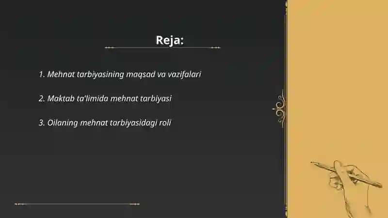 Mehnat tarbiyasi 2