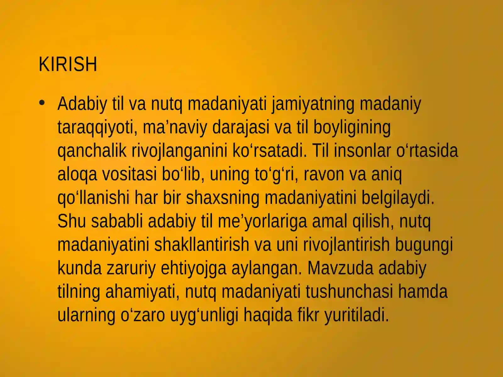 Adabiytil va nutq madaniyati 2