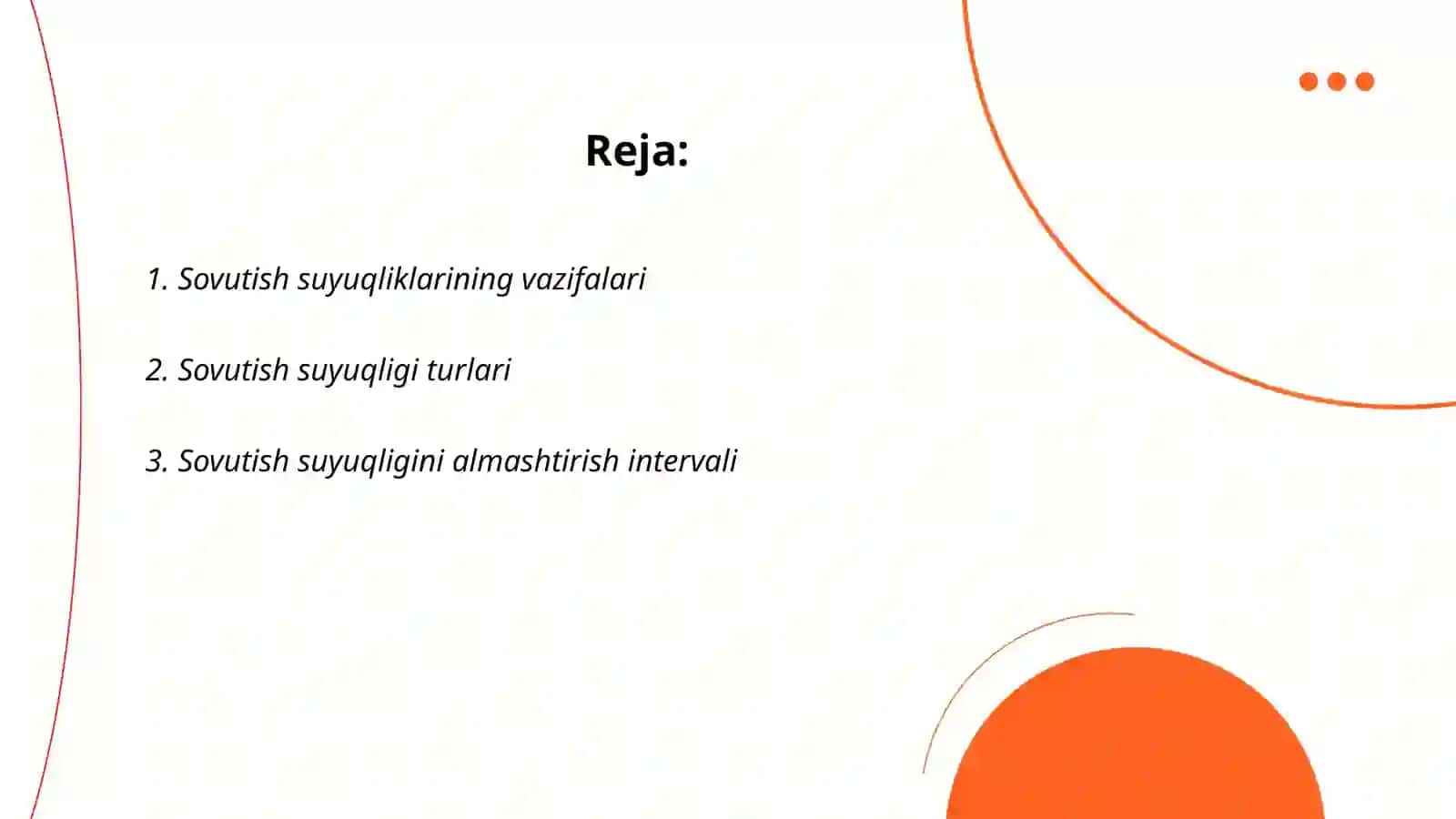 Sovutish suyuqliklari 2