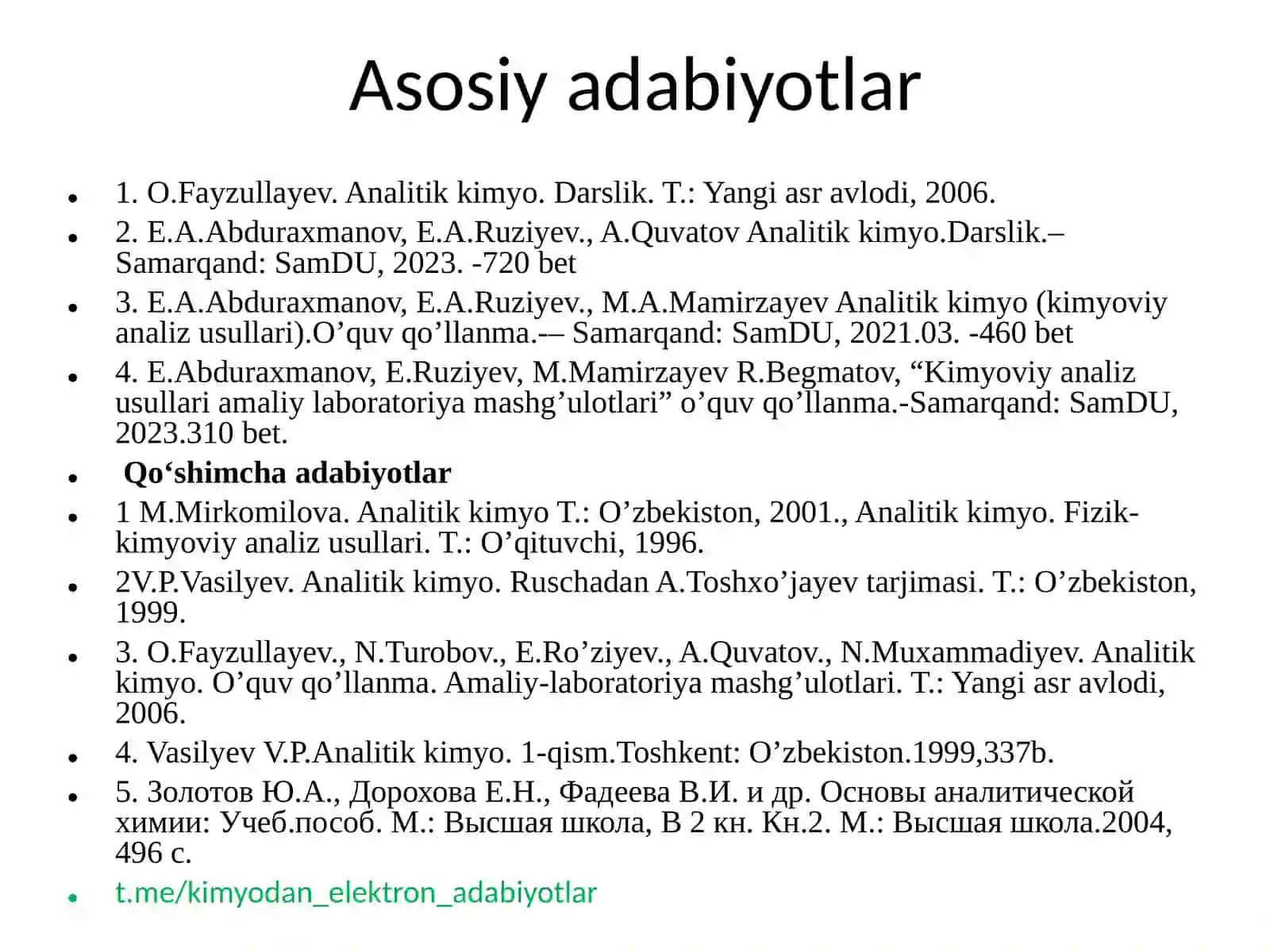 ANALITIK KIMYO 2