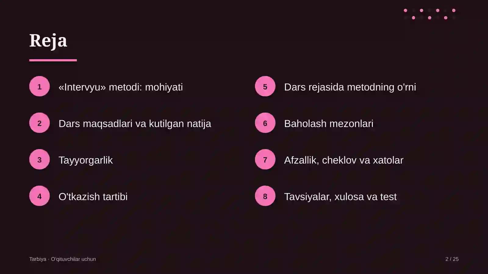 tarbiya darslarida intervyu metodidan foydalanish 9786 2