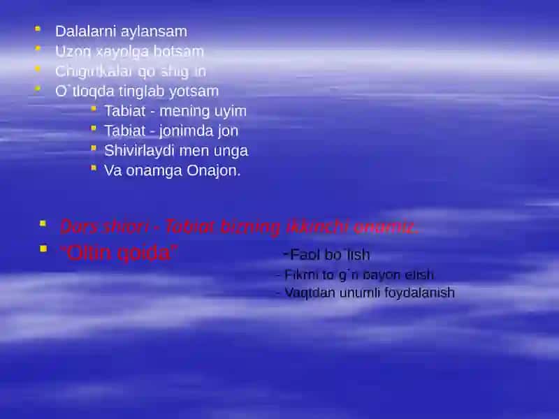 Tabiat-mening uyim 2