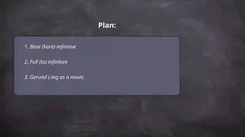 Verb forms 2