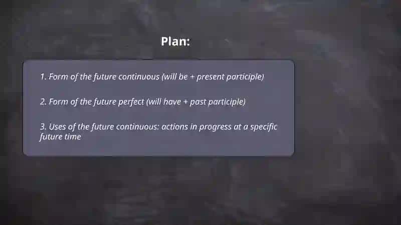 future continious, future perfect zamonlari 2