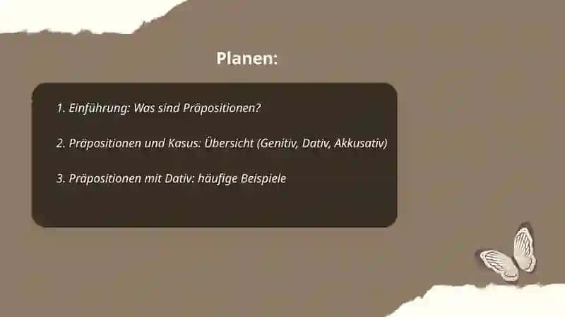 Die Präpositionen 2