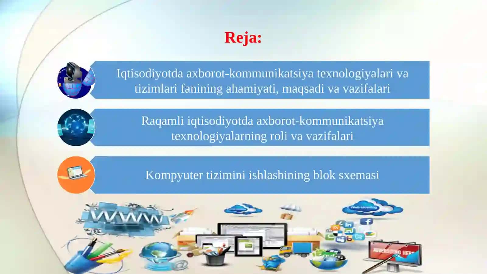 Iqtisodiyotdagi Axbarot-Kommunikatsiyat Texnologiyalari 2