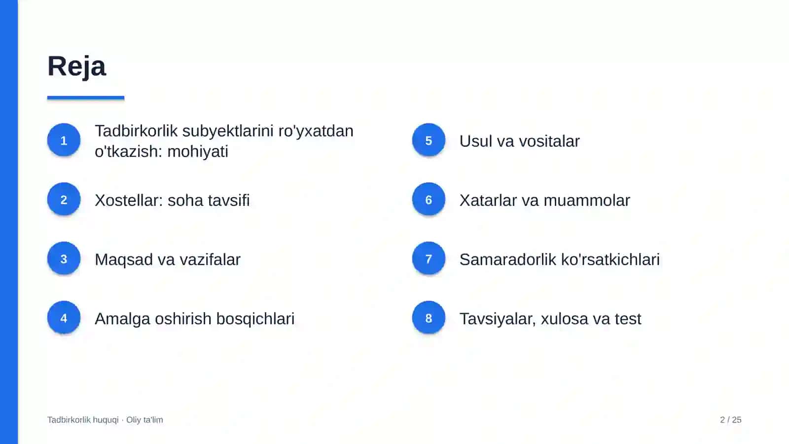 xostellarda tadbirkorlik subyektlarini davlat ro'yxatidan o'tkazish 4190 2