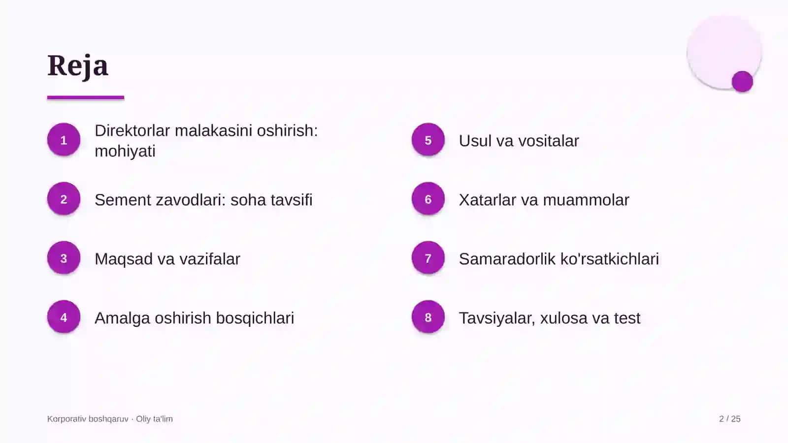 sement zavodlarida direktorlar malakasini oshirish 9220 2