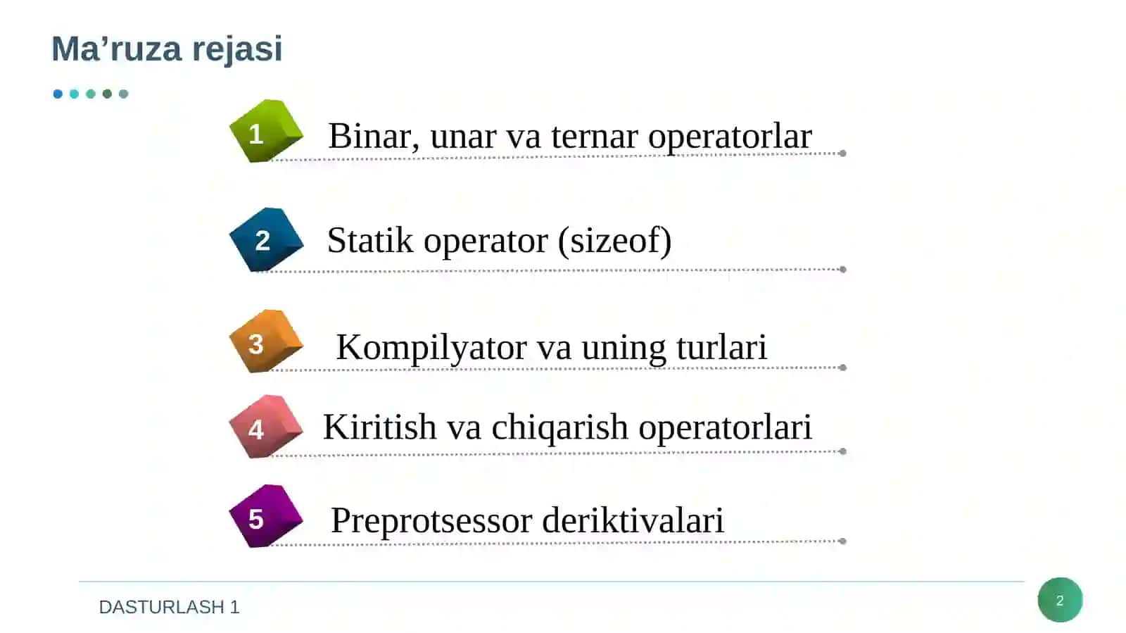 Kompilyator va uning turlari 2