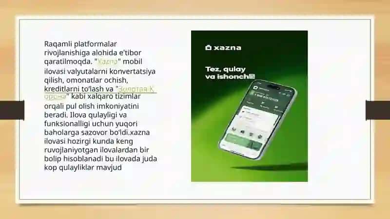 Xazna ilovasi 2
