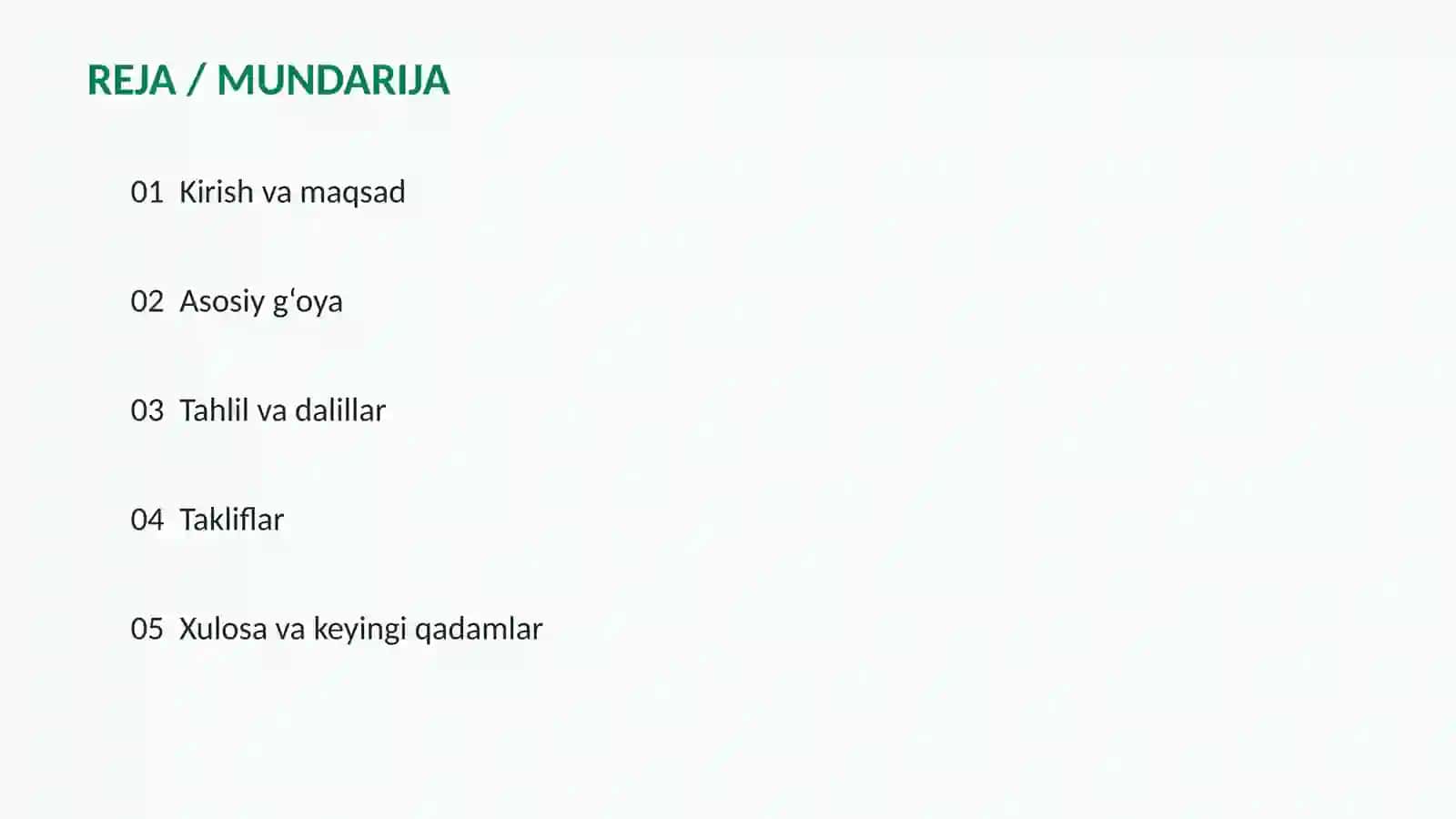 TAQDIMOT MAVZUSI 2