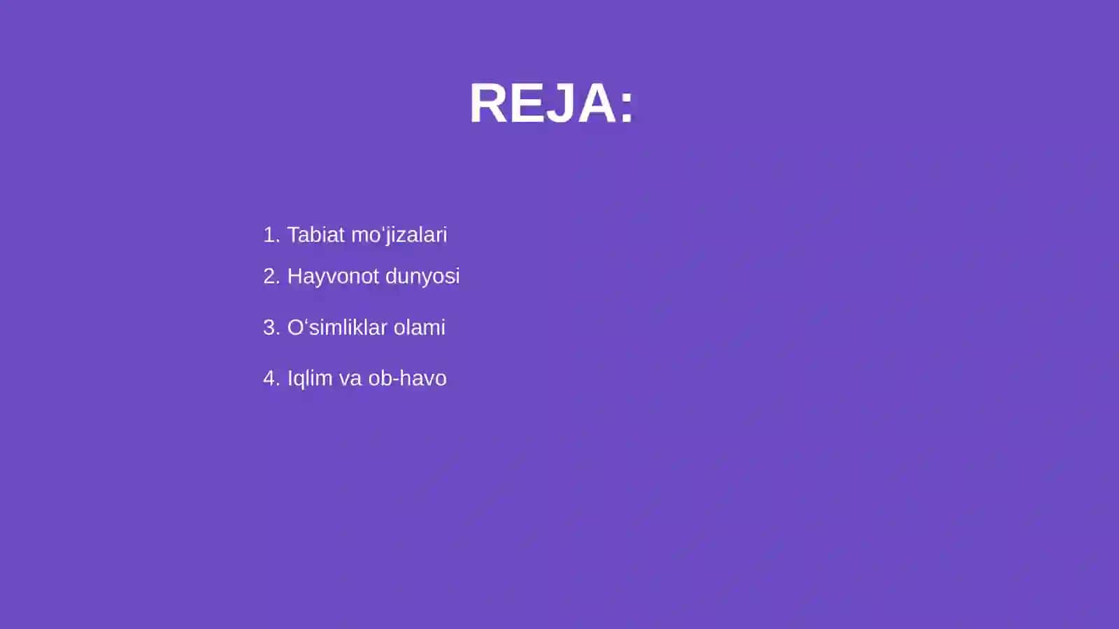 Tabiat moʻjizalari 2